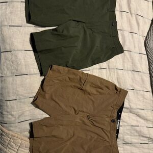 Men’s Sonoma Green and Brown Board Shorts Swimwear